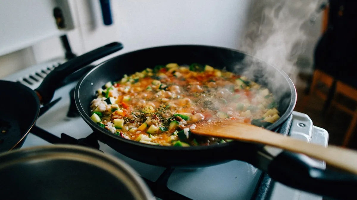 Idée repas simple : trois ingrédients et une poêle